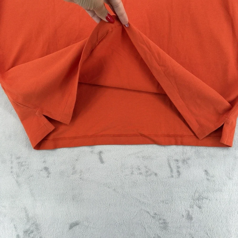 Polo Ralph Lauren Polo Shirt  Mens Sz 1XB Classic Fit Orange  Short Sleeve Pique